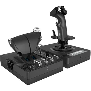 Logitech X56 H.O.T.A.S. Controller Schwarz PC