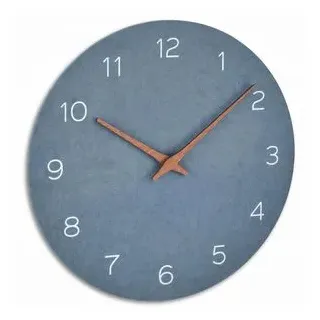 TFA 60.3054.06, Analoge Wanduhr taubenblau