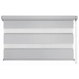 MYDECO Doppelrollo JUST, grau - 140 x 160 cm