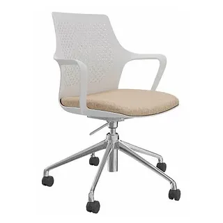 FM Helmets fm Konferenzstuhl Eta 4260761570211 sand, weiß Kunststoff