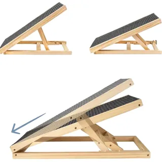Haustierrampe, verstellbare Höhe, rutschfeste Oberfläche, 100cm