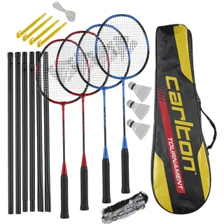 Carlton Badmintonschläger Set Black/Blue/Red