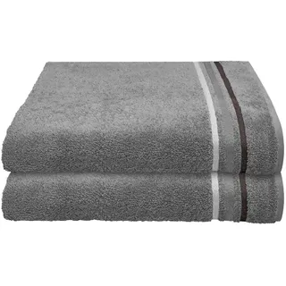 SCHIESSER Skyline Color Duschtuch 70 x 140 cm grau