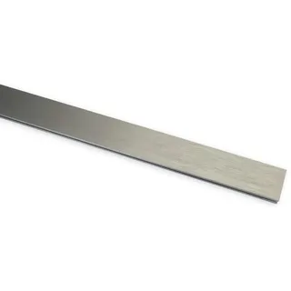 GARDINIA Gardinenstange Luxor rechteckig Stahl-Gebürstet