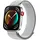 Watch FIT 3 BT 36,3 mm Aluminiumgehäuse silber Nylonarmband grau M