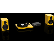 Pro-Ject Colourful Audio System, Satin Gelb; HiFi Stereo Set