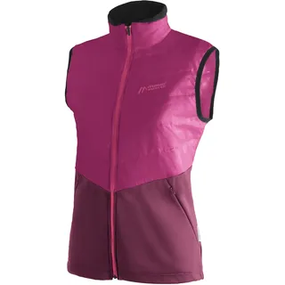 Maier Sports Funktionsweste »Skjoma Vest W«, atmungsaktive Damen Weste, wattierte Trekkingweste, pink