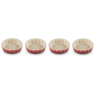 Le Creuset Tarteform 4er-Set Ø 11 cm