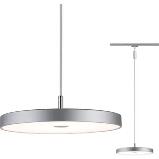 Paulmann »URail Pendel Hildor 850lm 15W 3000K 230V Chrom matt« 3-Step-Dimmbar, grau