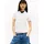 Tommy Tommy Damen Poloshirt Kurzarm Slim Stretch Weiß ecru XL