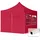 Faltpavillon 3 x 3 m inkl. 4 Seitenteile Rot