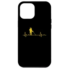 Hülle für iPhone 15 Pro Max Metalldetektor Herzschlagdetektor EKG Pulseline Detektor