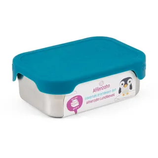 Affenzahn Edelstahl Brotdosen Set inkl. Snack-Box Silikon-Deckel BPA-frei Spülmaschinenfest