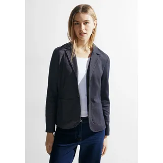 Cecil Damen B212078 Jacquard Blazer, universal Blue, XL