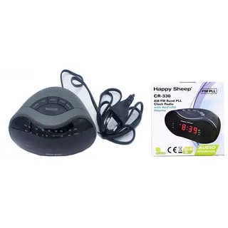 Radiowecker CR-330 Radio Am Fm Wecker Digital Display Alarm Snooze Cir *