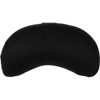 Bodhi Meditationskissen Halbmond | Bodenkissen für Yoga & Meditation | Yogi MOND ECO | 100 % Bio-Baumwollbezug | Yogakissen halbmondförmig mit Buchweizenfüllung | Ergonomisches Halbmondkissen