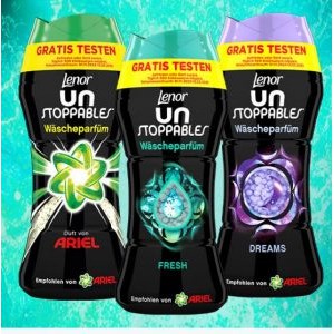 Lenor Unstoppables Wäscheparfum GRATIS testen (bis 15. Februar 2023)