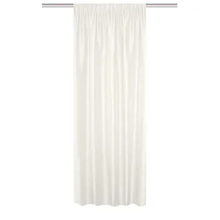 HOMEbasics Wärmeschutzvorhang Ösen 135 x 245 cm Weiß