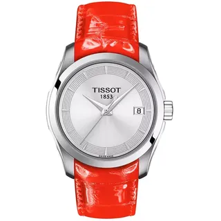 Tissot T035210160310 Quartz 5 Atm 32 Mm Damenuhr - Grey / Red / White - One Size