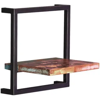 SIT Möbel Riverboat Wandregal 1 Fachboden Holz 1 x 1 x 1 cm Schwarz