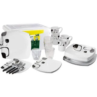 Brunner Enigma All Inclusive Teller 36-tlg. quadratisch