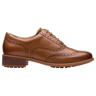 CLARKS Damen Havisham Oak Mary Jane Schuh, braun (tan), 41.5 EU