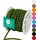 Satinkordel 6 mm x 10 m moosgrün