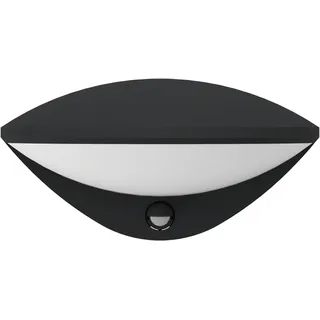 EGLO Led Außen-Wandleuchte Belcreda anthrazit warmweiß mit Bewegungsmelder