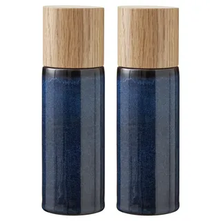 Bitz Salz- & Pfeffermühle Set 2-tlg. 17 cm blau
