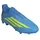 F50 League Laceless MG/Kinder Lucid Ray Blue/Team Solar Yellow 2/Lucid Aquamarine 33