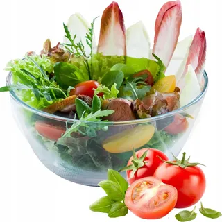 Salatschüssel 23cm 2,8l TIEF Glas hitzebeständig TERMISIL PRODUKTPOLIERUNG