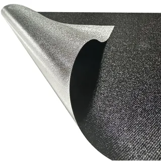 Firemat Silk-A Edition 25x25cm. Feuerfeste Unterlagen, Brandschutz Unterlagen für Elektrogeräte wie Wasserkocher, Kaffeemaschine, Airfryer uvm. - Schwarz