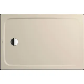 KALDEWEI CAYONOPLAN 2256-5, Duschwanne mit Wannenträger extraflach, 100x80cm, 361647983661, Farbe: Warm Beige 20 mit Perl-Effekt