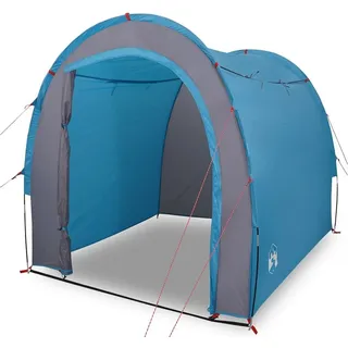 vidaXL Strandzelt Azurblau cm 185T Polyester - Blau Wasserdicht