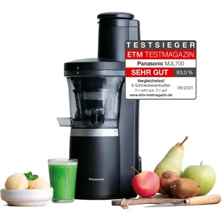 Panasonic MJ-L700KXE Slow Juicer schwarz