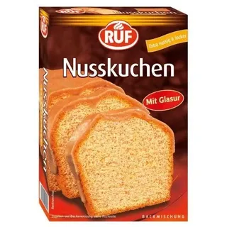 Ruf Nußkuchen Backmischung,13716 1er Pack (1x 520 g Packung)