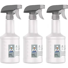 MR.SIGA Sprühflasche zerstäubere Wassersprühflasche verstellbare Nebelsprühflasche zum bügeln für Pflanzen Friseur Küche Backen wiederverwendbar, 3er-Pack, 16 Unzen