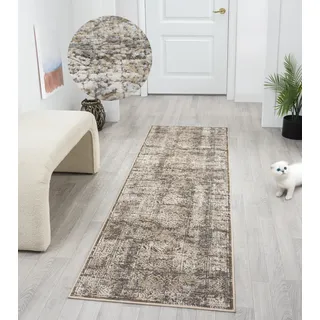 OTTO home Läufer »Selin« rechteckig 9 mm Höhe dezenter Glanz, Schrumpf-Garn-Effekt, im Vintage-Look, dichte Qualität,