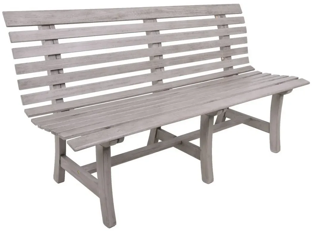 Bild von Gartenbank »Bank MANDALAY«, BxTxH: 60x150x82 cm, grau