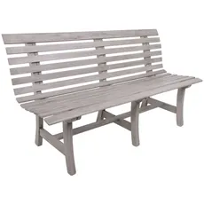 Bild von Gartenbank »Bank MANDALAY«, BxTxH: 60x150x82 cm, grau