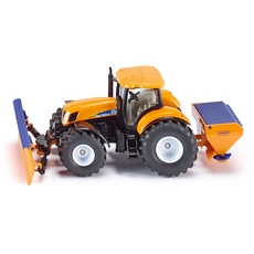 Bild 2940 - Traktor mit Räumschild und Streuer 1:50