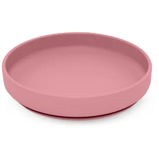 Petite&Mars Take&Match Silicone Plate Teller mit Saugnapf Dusty Rose 6 m+ 1 St.