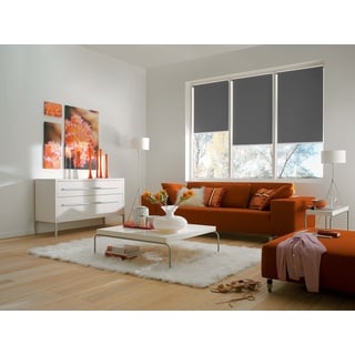 Sunlines Smart Style Elektrisches Rollo, Polyester, Anthrazit, 180 x 180 cm