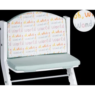 tiSsi® Sitzverkleinerer mint wonderful world für Treppenhochstuhl tiSsi® - Blau