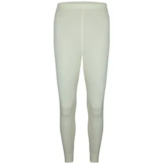 wobera Natur lange Unterhose Damen und Herren Schurwolle/Seide 1 St weiss Unisex