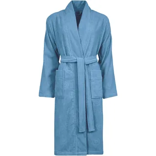 bugatti Damenbademantel »Paola, ideal für Sauna & Spa, Hotelbademantel, Morgenmantel« 1 Stk. Kimonomantel, blau
