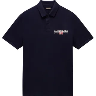 Napapijri Poloshirt "E-AYLMER" mit Polokragen, aus Baumwolle in Piqué-Qualität, Regular Fit, blu marine