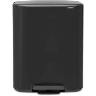 Brabantia Bo Treteimer 60 l Schwarz