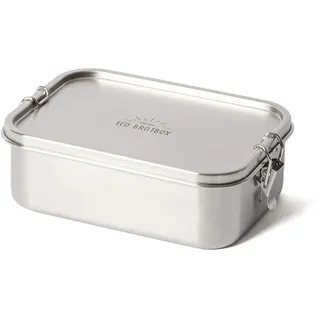 ECO Brotbox Bento Classic - Brotdose mit Fächern 1100ml Classic Edition- Lunchbox aus Edelstahl Quadratisch - BPA-frei und auslaufsicher - spülmaschinenfeste Vesperbox