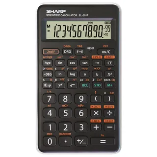 Sharp EL-501T Schwarz/Weiß